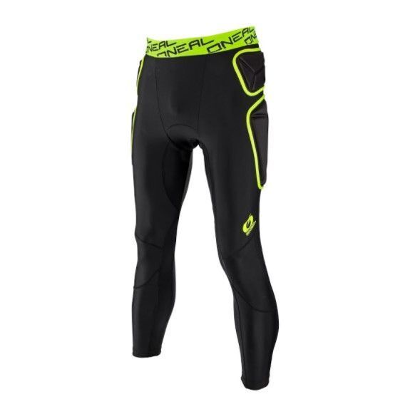 ONEAL TRAIL LIME BLACK ARMOURED PANTS