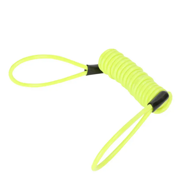 DISC LOCK REMINDER CABLE - YELLOW