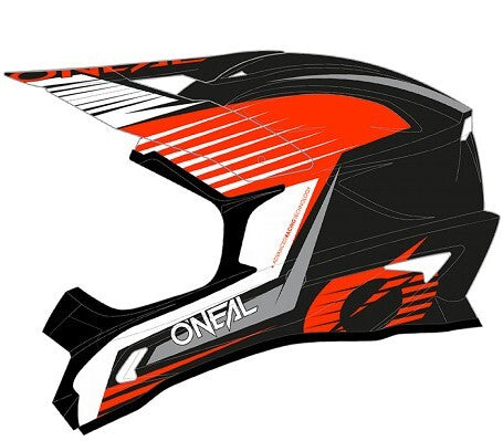 ONEAL 1SRS HELM STREAM V.21 - BLK/RED
