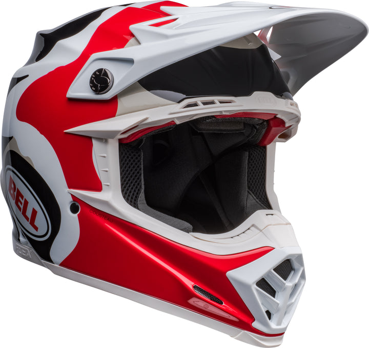 BELL MOTO-9S FLEX HELLO COUSTEAU REEF M.WHT/RED