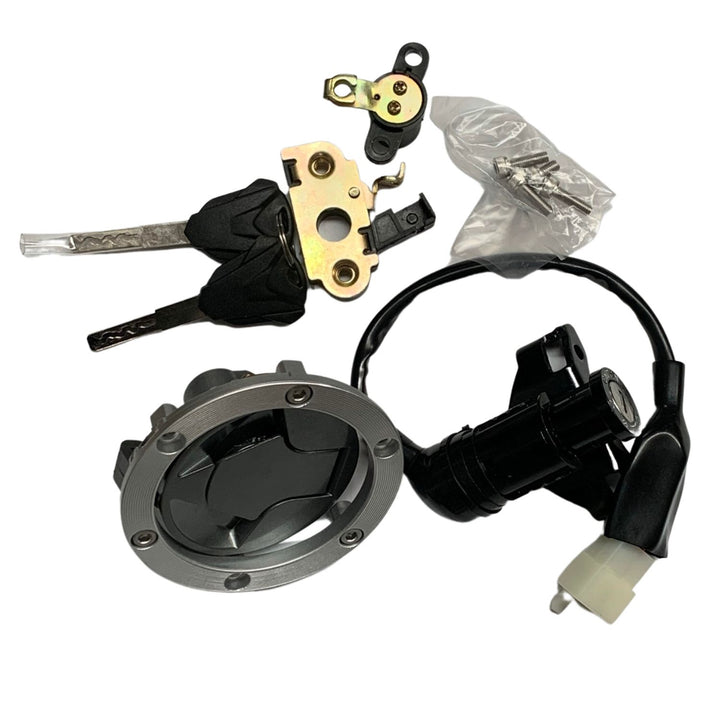 Moto3 - Key, Lock, Ignition Barrel & Tank Cap Kit