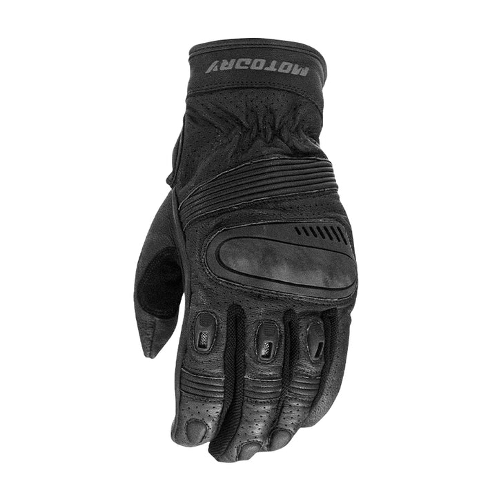 ROADSTER VENTED LEATHER GLOVE BLACK