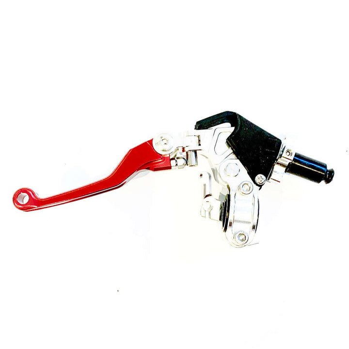 MX450 - Clutch Lever & Housing Foldable (CNC) - Red