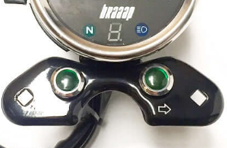 ST250/400 - Green Indicator Dash Lens