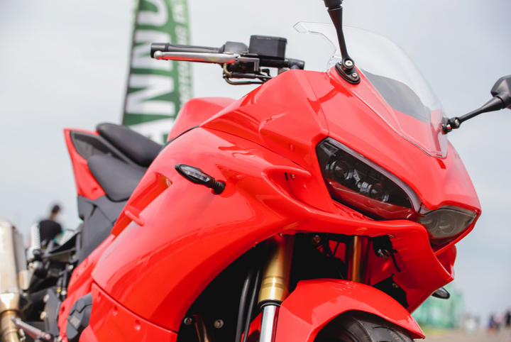MOTO 4/Moto E - Tank & Fairing Kit - Red